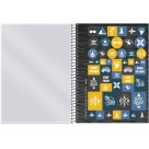 Caderno 15 Matérias Longboard 240fls Foroni