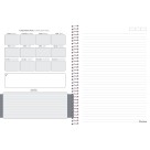 Caderno 15 Matérias Pink Power 240fls Foroni