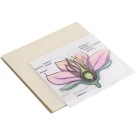 Notas Adesivas 75mm x 75mm - Transparente Cristal 50 Folhas Tris