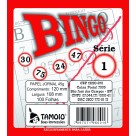 Cartela de Bingo Jornal 100 Folhas Tamoio