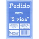 Bloco de Pedido 1/36 Pequeno 2 Vias 25x2 Folhas Tamoio