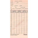 Cartão de Ponto Mensal com CNPJ - Palha 100 Folhas Tamoio