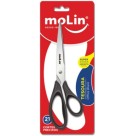 Tesoura Office Preta 21cm Molin