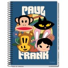 Caderno 16 Matérias Paul Frank 256fls Credeal