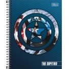 Caderno Colegial 1 Matéria Avengers 80fls Tilibra