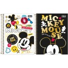 Caderno Colegial 1 Matéria Mickey Mouse 80fls Tilibra
