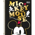 Caderno Colegial 1 Matéria Mickey Mouse 80fls Tilibra