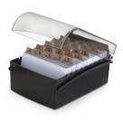 Fichário de Mesa 5x8 Preto Maxcril