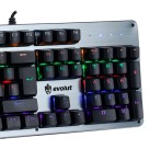 Teclado Gamer Mecânico Blacksmith EG-208 Evolut