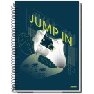 Caderno 10 Matérias X-BOX 160fls Credeal