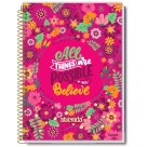 Caderno 16 Matérias Atrevida 256fls Credeal