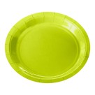 Pratos de Papel 18cm - Verde Neon c/8 Make+