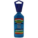 Tinta Dimensional Glitter 3D 35ml - Azul Turquesa 211 Acrilex