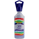 Tinta Dimensional Glitter 3D 35ml - Prata 202 Acrilex
