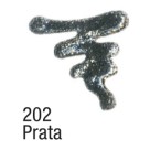 Tinta Dimensional Glitter 3D 35ml - Prata 202 Acrilex