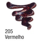 Tinta Dimensional Glitter 3D 35ml - Vermelho 205 Acrilex