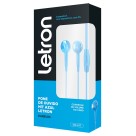 Fone de Ouvido Intra-Auricular Hit Azul 74489 Letron