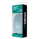 Mouse Sem Fio Color Fit Azul 74342 Letron