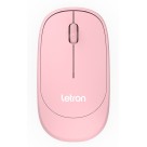 Mouse Sem Fio Color Fit Rosa 74341 Letron
