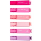 Marca Texto 6 Cores Pink Vibes Leoarte