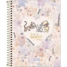 Caderno Colegial 1 Matéria Pooh 80fls Tilibra