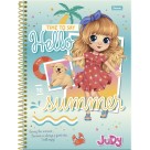 Caderno 1 Matéria Judy 80fls Foroni