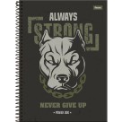 Caderno 1 Matéria Power Dog 80fls Foroni
