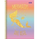 Caderno 1 Matéria Sereias 80fls Foroni