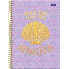 Caderno 1 Matéria Sereias 80fls Foroni