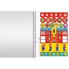 Caderno 1 Matéria Super Mario Bros 80fls Foroni
