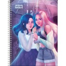 Caderno 10 Matérias Amigas para Sempre 160fls Foroni