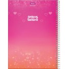 Caderno 10 Matérias Amigas para Sempre 160fls Foroni