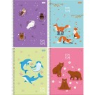 Caderno 10 Matérias Fom Fom 160fls Foroni