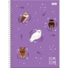 Caderno 10 Matérias Fom Fom 160fls Foroni