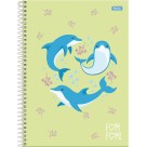 Caderno 10 Matérias Fom Fom 160fls Foroni