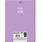 Caderno 10 Matérias Fom Fom 160fls Foroni