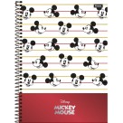 Caderno 10 Matérias Mickey Vintage 160fls Foroni