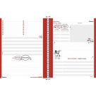 Caderno 10 Matérias Mickey Vintage 160fls Foroni