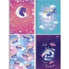 Caderno 10 Matérias Unicórnio 160fls Foroni