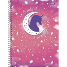 Caderno 10 Matérias Unicórnio 160fls Foroni