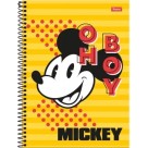 Caderno 15 Matérias Mickey Vintage 240fls Foroni