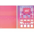 Caderno 20 Matérias Amigas para Sempre 320fls Foroni