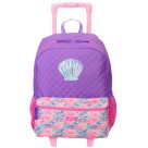 Mochila com Rodinhas M Plus Sereia 065967-00 Sestini