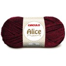 Lã Alice 0365 - Marsala 100g Circulo