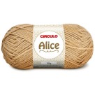 Lã Alice 7657 - Avelã 100g Circulo