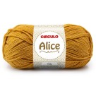 Lã Alice 7093 - Mostarda 100g Circulo