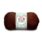 Lã Mais Bebê 0850 - Castanho 100g Circulo