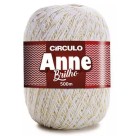 Linhas Anne Brilho 8001 - Branco Circulo