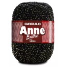 Linhas Anne Brilho 8990 - Preto Circulo
