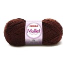 Lã Mollet 40g 0608 - Chocolate Circulo